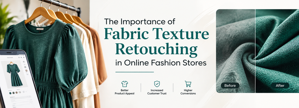 The Importance of Fabric Texture Retouching in Online Fashion Stores  - Cover Image